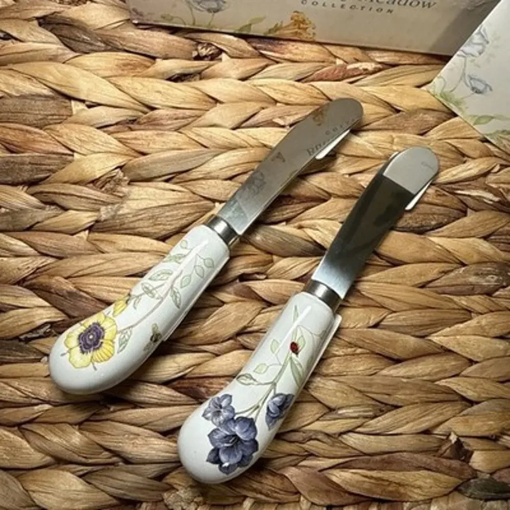 Lenox 885610 Butterfly Meadow 2 Piece Spreader Set Floral 6